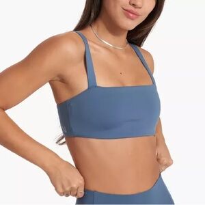 Vuori Blue Square Neck Bra Sports Bra